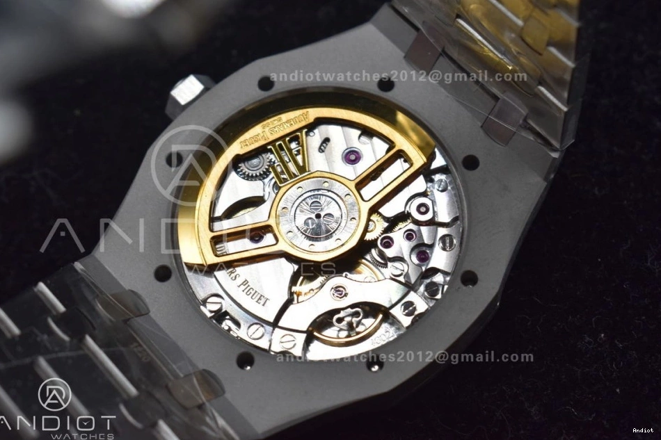 SS Textured 445 A4302 1:1 on 15500 Clone Royal Oak Blue Best Dial Edition Bracelet APSF 41mm Super SS Resilient 0719